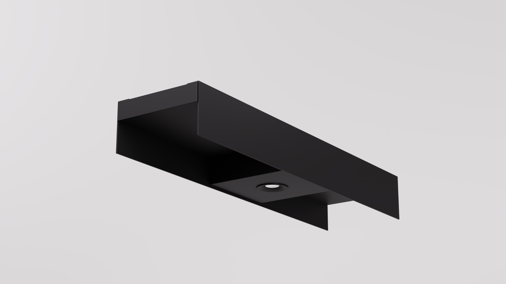 REVEAL 150 recessed aluminium shadow gap channel side view