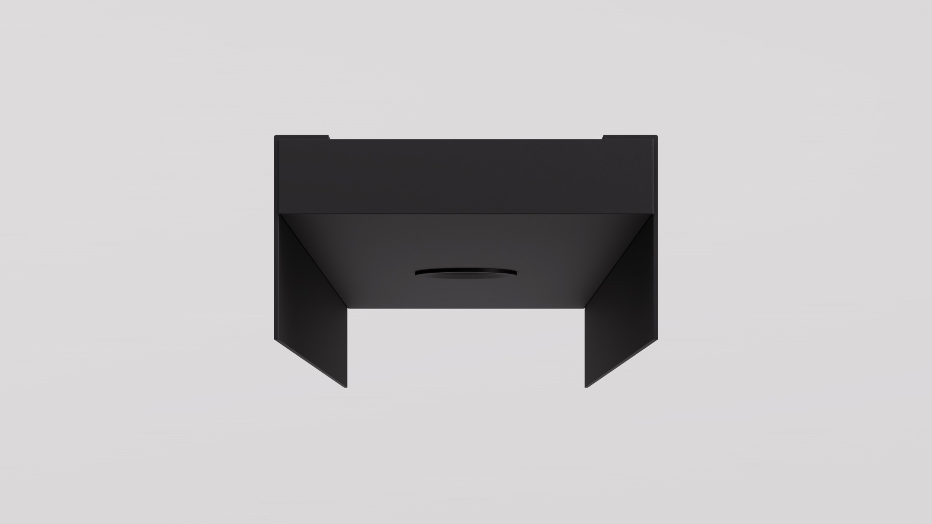 REVEAL 150 recessed channel head-on profile view