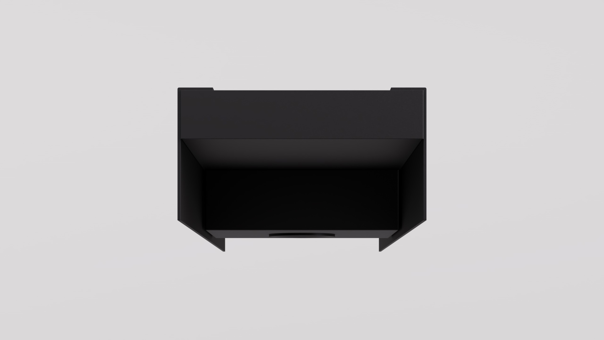 REVEAL 150 recessed box channel head-on view